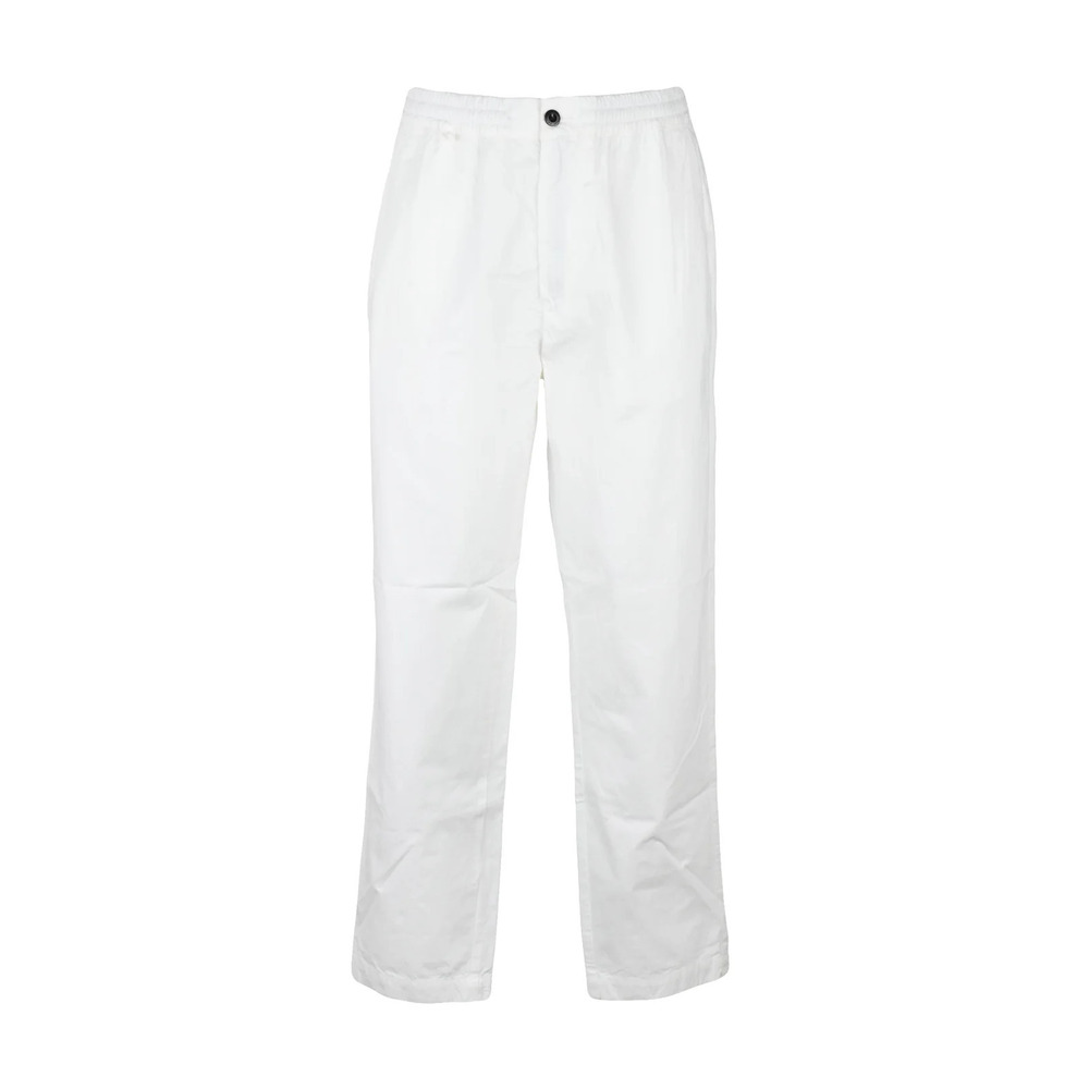 C.P. COMPANY Chino Pants Elastic Waist - White